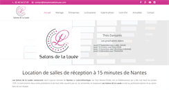 Desktop Screenshot of lessalonsdelalouee.com